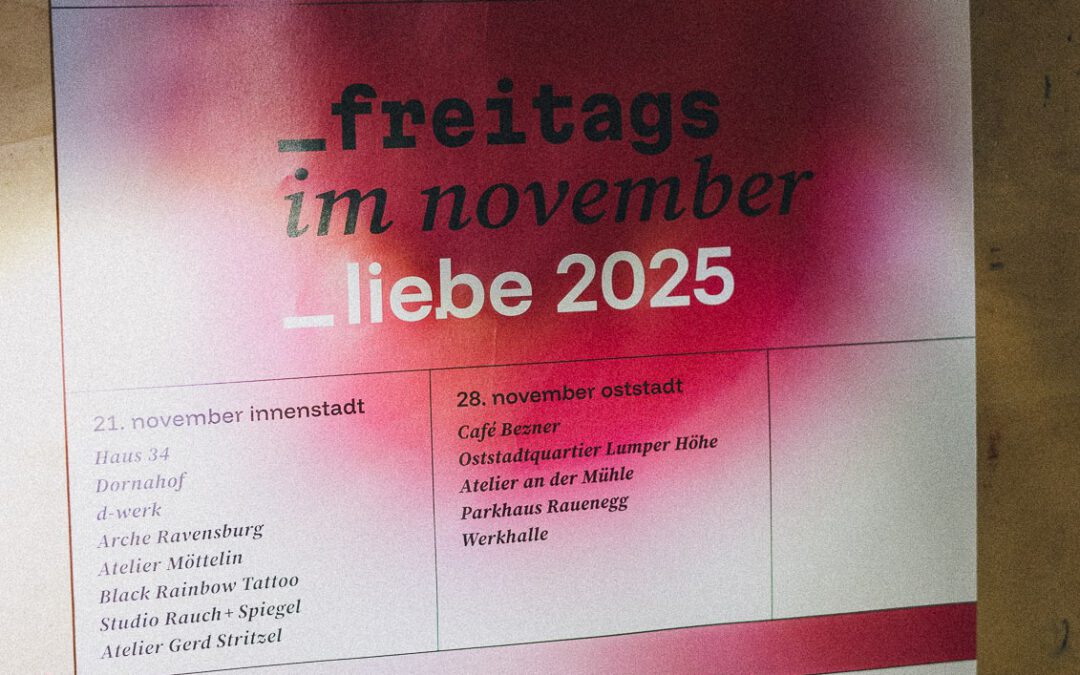 _freitags im november, Rückblick