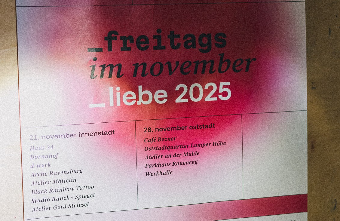 _freitags im november, Rückblick